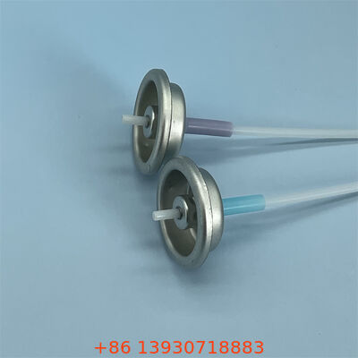 1 Inch Metered Aerosol Valve met Instelbare Spuitfrequentie en Aanpasbare Actuator Kleur voor Nauwkeurige Dosering