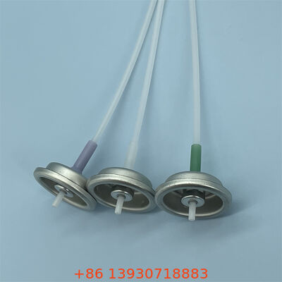 1 Inch Metered Aerosol Valve met gemeten doseersysteem en aanpasbare actuator kleur