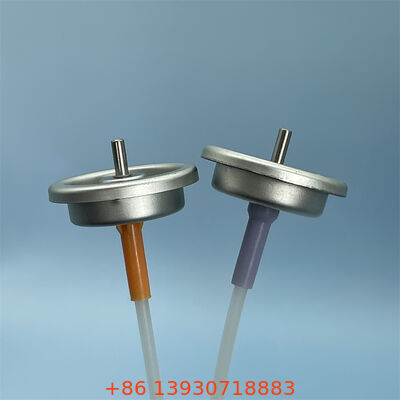 1-Inch Metal Stem Metered Aerosol Valve met Chemisch-Resistente Precisiedosis voor Farmaceutica en Cosmetica
