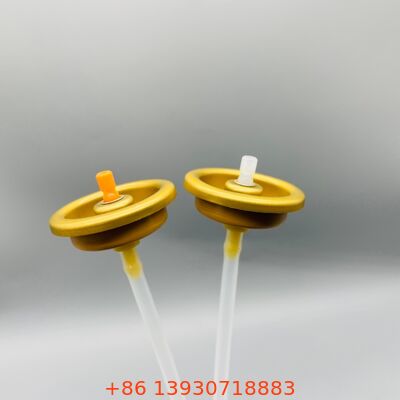 Precisie-aerosolventiel voor deodorant bodyspray met lekvrij ontwerp, roestvrijstalen veer en aanpasbare dompelbuislengte