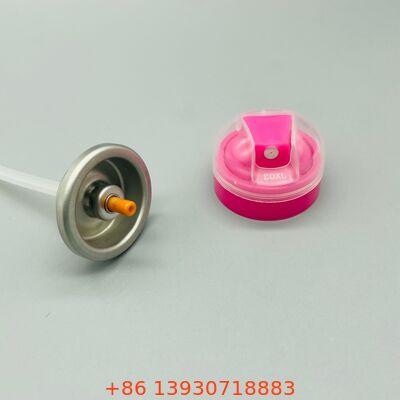 Precisie-aerosolventiel voor deodorant bodyspray met lekvrij ontwerp, roestvrijstalen veer en aanpasbare dompelbuislengte