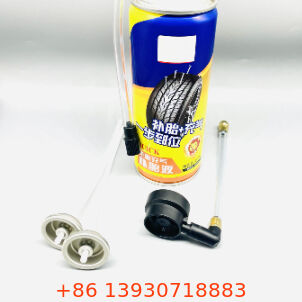 Vergrendeling van de koperen luchtschak voor bandenopblazing