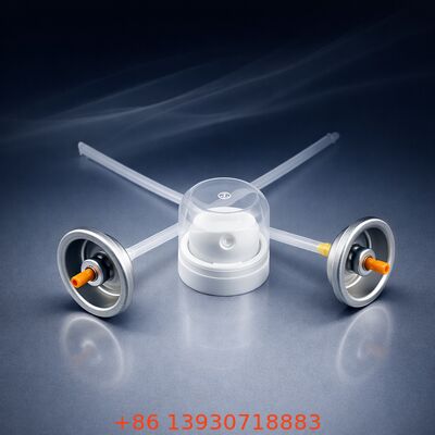 Leekbestendige schuimklep voor scheersysteem