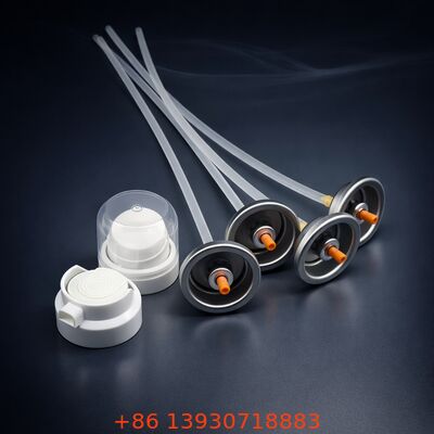 Leekbestendige schuimklep voor scheersysteem