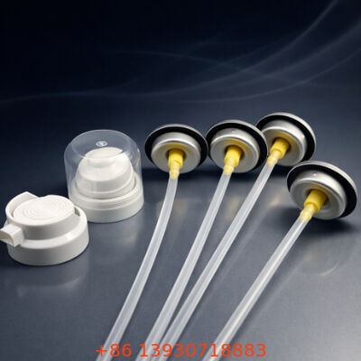 Lekbestendig scheerschuimventiel voor soepele dosering