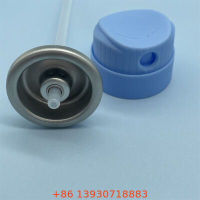 Eén-inch zonnebrandcrème spuitbusventiel met verstopkingsbestendige spuitmond en 360-graden werking voor volledige lichaamsbescherming