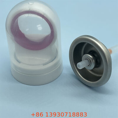 Eén-inch zonnebrandcrème spuitbusventiel met verstopkingsbestendige spuitmond en 360-graden werking voor volledige lichaamsbescherming