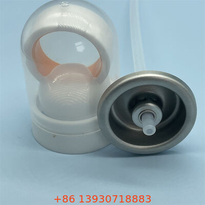 Eén-inch zonnebrandcrème spuitbusventiel met verstopkingsbestendige spuitmond en 360-graden werking voor volledige lichaamsbescherming