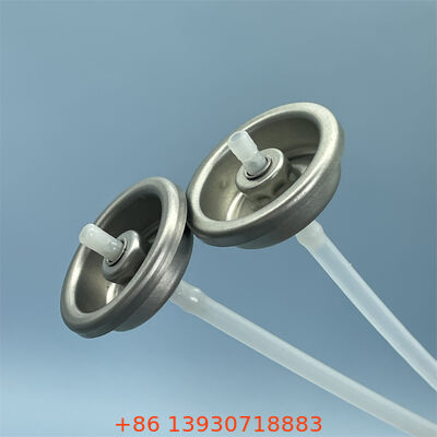 Innovatieve aërosolklep en actuator voor schoenen en sokken