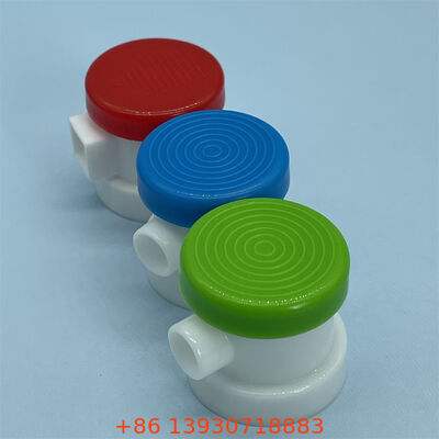 Ergonomisch spuitventiel voor spuittoepassingen van schoen- en sokkenaerosolen