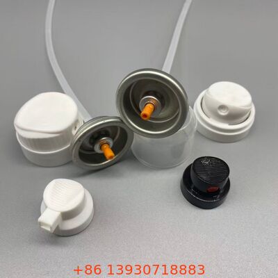 Dry Shampoo Aerosol Valve met kleurveilige poederverspreidingstechnologie