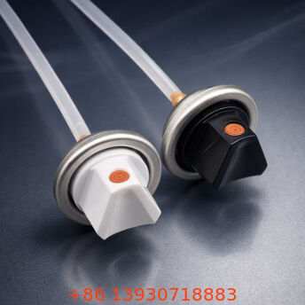 Voorgekleurde mannelijke aerosolverfkleppen met verbeterde afdichting