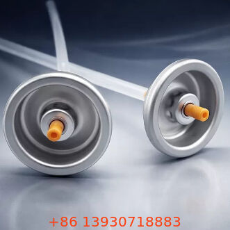 Geavanceerde voorgekleurde mannelijke aerosolverfklep voor visueel uniforme verpakkingen