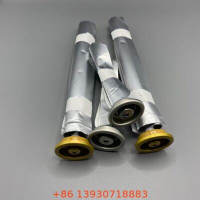 Vrouwelijke spuitbus op ventiel met scheiding van product en drijfgas voor spuitproducten