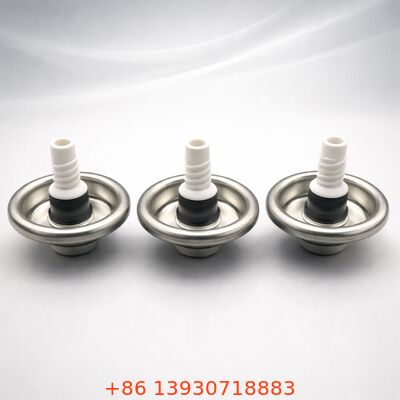 Een-inch PU-schuimklep met uitgebreide dipbuis en tinplateconstructie voor onder druk gelegd schuim