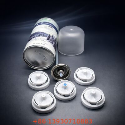 1 inch (25,4 mm) aërosolklep voor antibacteriële geurbestrijding met een verstopbaar ontwerp