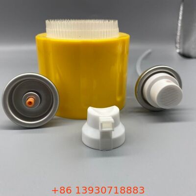 Robuuste schuimreinigerklep met reinigingsborsteldop voor tapijt- en stoelonderhoud