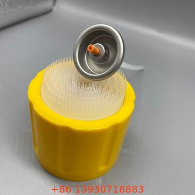 1 Inch Aerosolventielsysteem met kwastdop voor schuimreinigingssprays