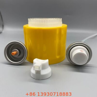 Professionele schuimreiniger sproeikop met schrobborstelkap voor auto-detail