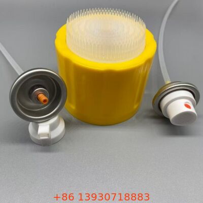 1 Inch Aerosolventielsysteem met kwastdop voor schuimreinigingssprays