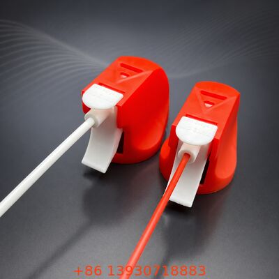 Aerosol trigger spray gun met verlengde buis en ergonomisch ontwerp voor hoge plafonds