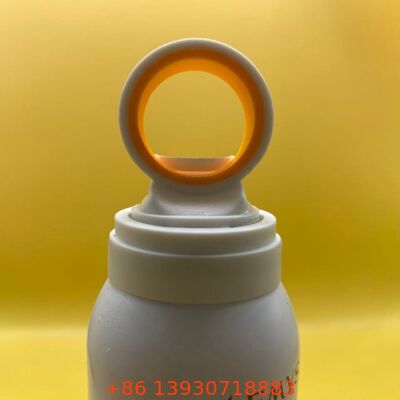 Corrosiebestendige zonnebrandcrème-spray-aerosolklep met fijne mist en lekkagebestendige vormgeving voor volledige lichaamsbescherming