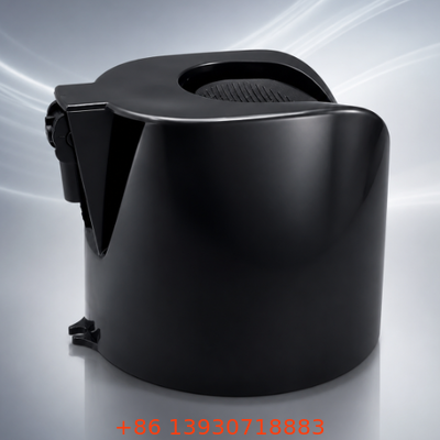 65 mm zware plastic aerosolkap met uitbreidingsbuis voor gecontroleerde spuitrichting