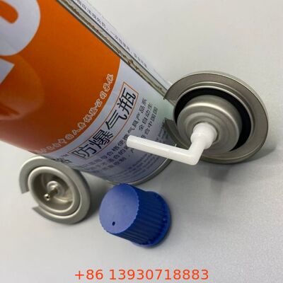 Vlambestrijdend aërosol-butangasventiel met precieze stroomregulatie en lekkagebestendige prestaties