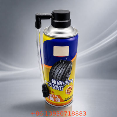 Een inch tinplate aerosol banden opblazer klep met aanpasbare actuator kleur voor band onderhoud