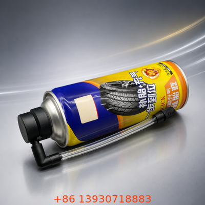 Een inch tinplate aerosol banden opblazer klep met aanpasbare actuator kleur voor band onderhoud