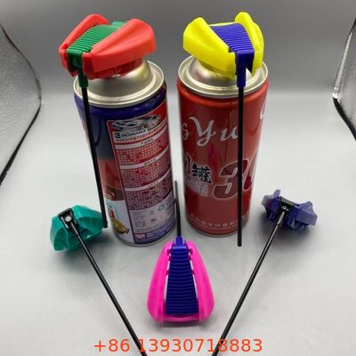 Premium Aerosol Opvouwbare Triggerdop met Lekvrij Vergrendelingsmechanisme en Geïntegreerde Verlengbuis voor Dubbelwerkende Spray
