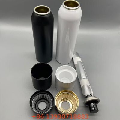 Bag-on-Valve Aluminium Aerosolbus, Druk BOV Canister voor Body Spray Cosmetische Verpakking