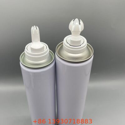 Crème dop, spuit actuator, blik spuitmond Standaard maat afdichting & spuit fitting voor metalen spuitbus gebruik
