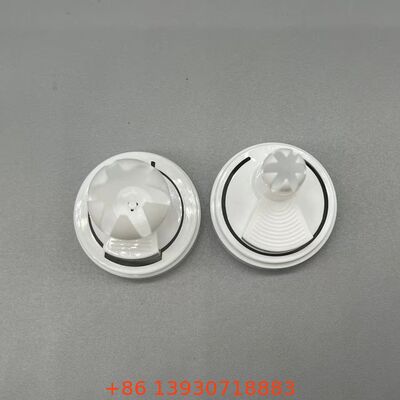 Crème dop, spuit actuator, blik spuitmond Standaard maat afdichting & spuit fitting voor metalen spuitbus gebruik
