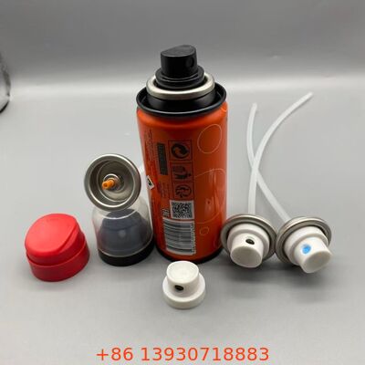 Haarspray glue aerosol klep met precisie mist chemisch bestand constructie en lekdicht afdichting voor professionele haarstyling