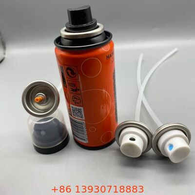 Continue Spray Haarlijm Aerosol Ventiel met Precisie Mist Anti-Verstoppingsmondstuk en Chemisch-Bestendig Ontwerp