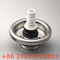 Een inch PU-schuim-aërosolklep met uitgebreide dipbuis voor gecontroleerde afgifte