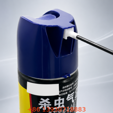 65 mm zware plastic aerosolkap met uitbreidingsbuis voor gecontroleerde spuitrichting