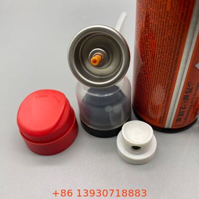 Continue Spray Haarlijm Aerosol Ventiel met Precisie Mist Anti-Verstoppingsmondstuk en Chemisch-Bestendig Ontwerp